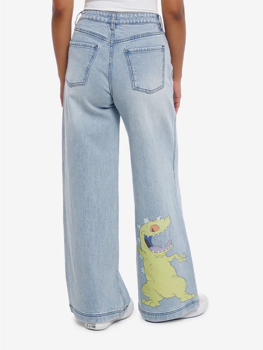 Hot topic-Rugrats wide leg jeans - Picture 4 of 4